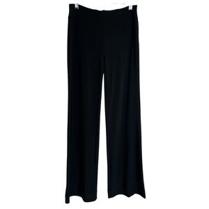 White House‎ Black Market Size XXS Black Silky Twill Straight Leg Dressy Pants